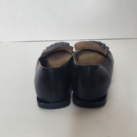 Sesto Meucci Black Loafer Flats - Picture 5 of 8
